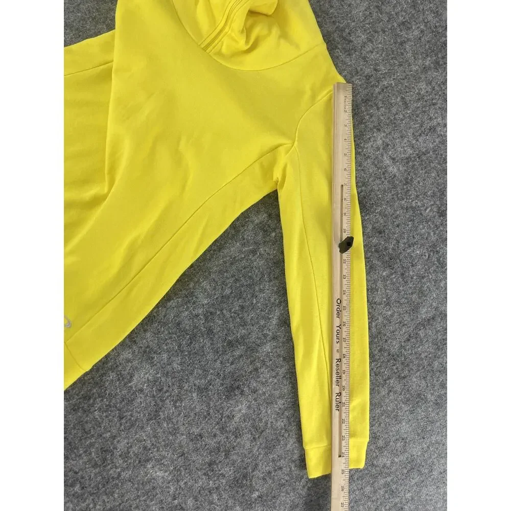 Oakley Gretchen Bleiler Sweater Women Large Sweatshirt Yellow Pullover N87